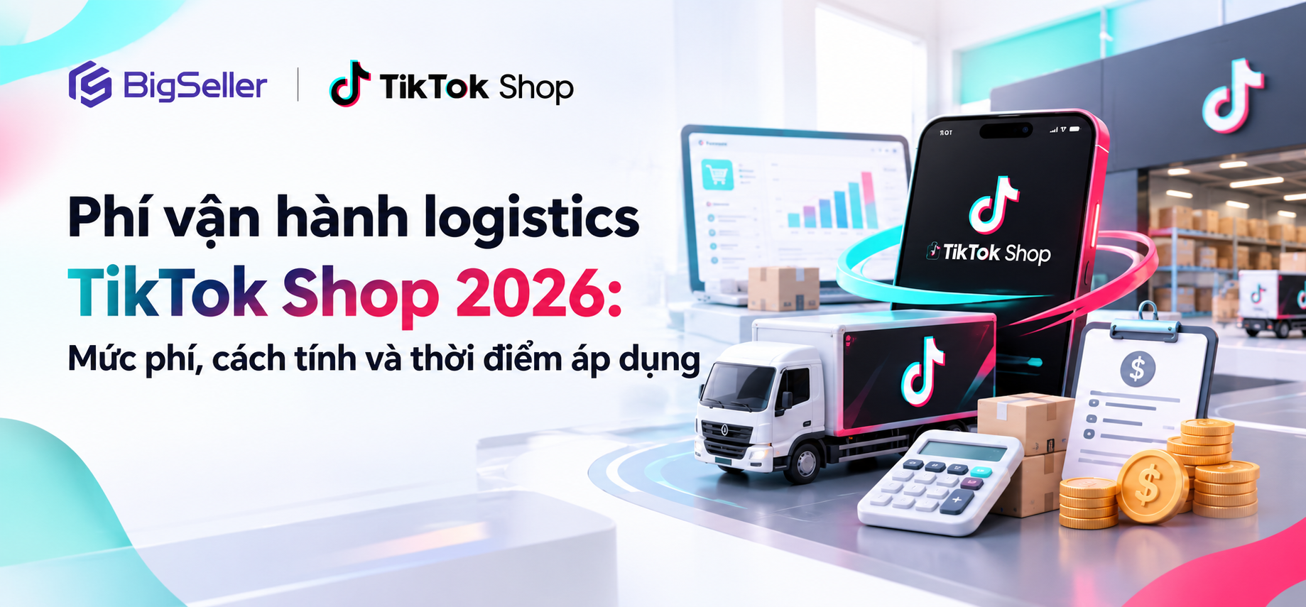 Phí vận hành logistics TikTok Shop 2026: Mức phí, cách tính và thời điểm áp dụng