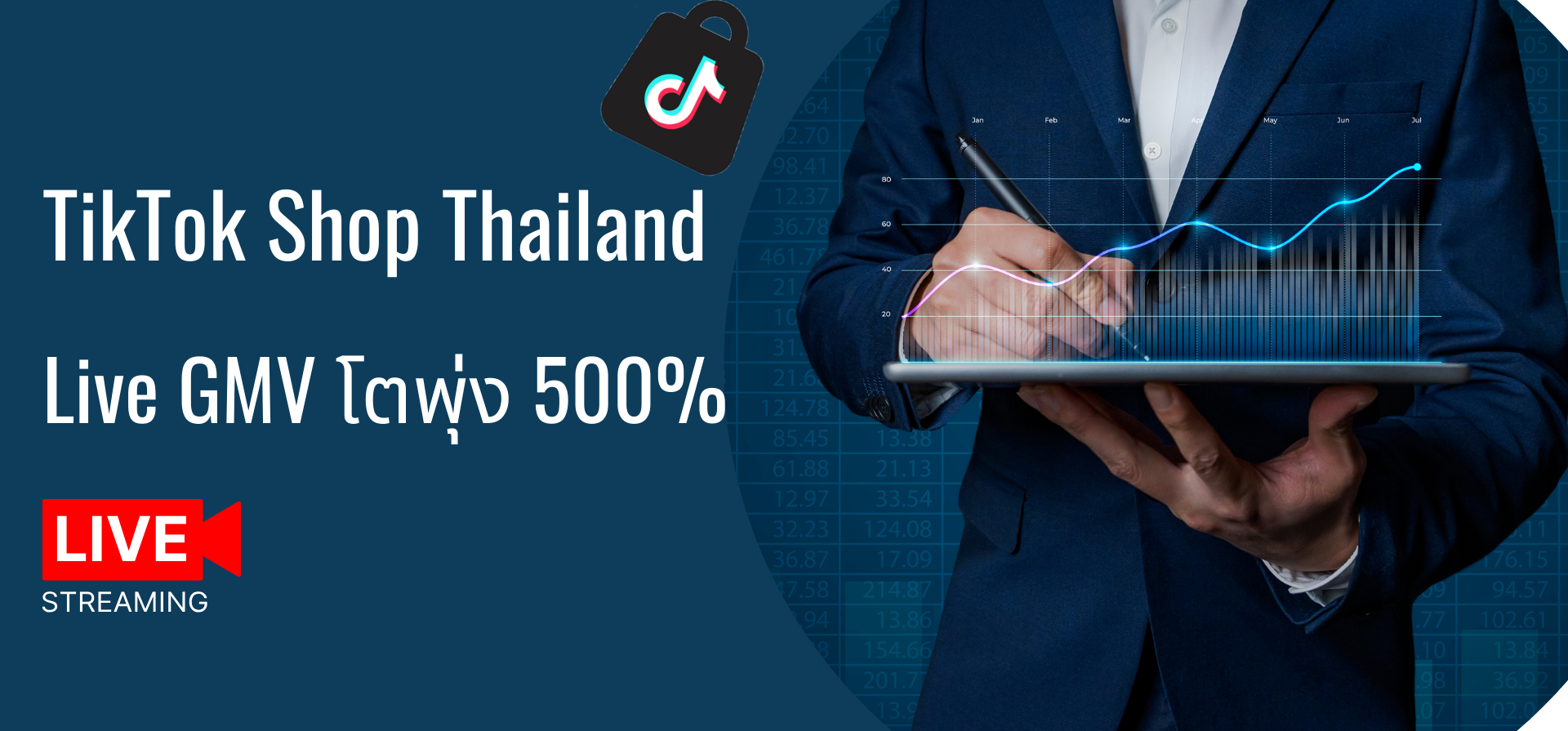 TikTok Shop Thailand Live GMV โตพุ่ง 500% วางแผนขยายการจัดโปรโมชัน