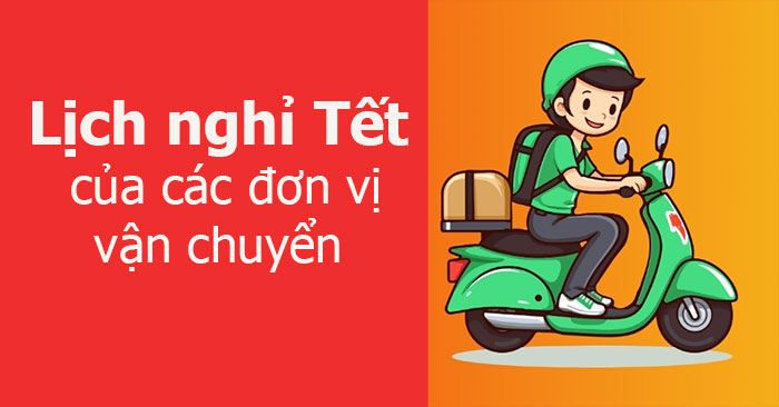 Lịch làm việc của Shopee và các Đơn Vị Vận Chuyển Tết Nguyên Đán Ất Tỵ 2025