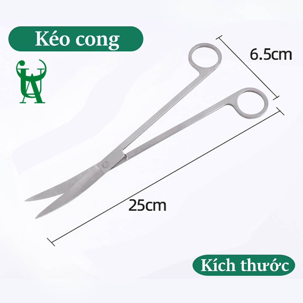 Kéo cong Bạc