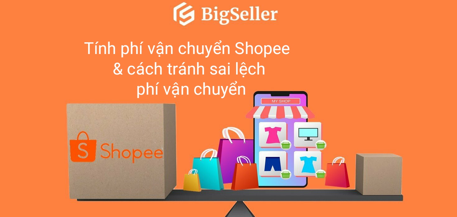 Chênh lệch phí vận chuyển Shopee