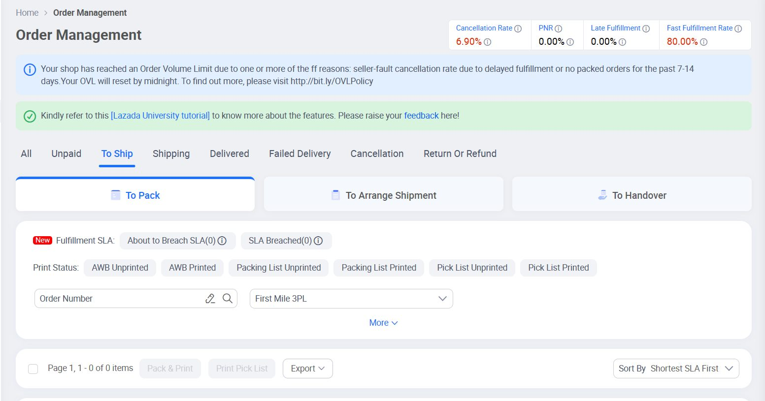 Lazada Order Volume Limit (OVL): Why did I Stop Receiving Orders on Lazada?