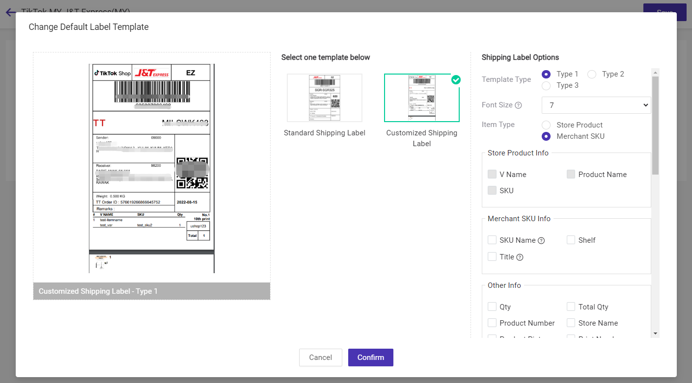 Print Your TikTok Shop Shipping Label on Just One Page With BigSeller