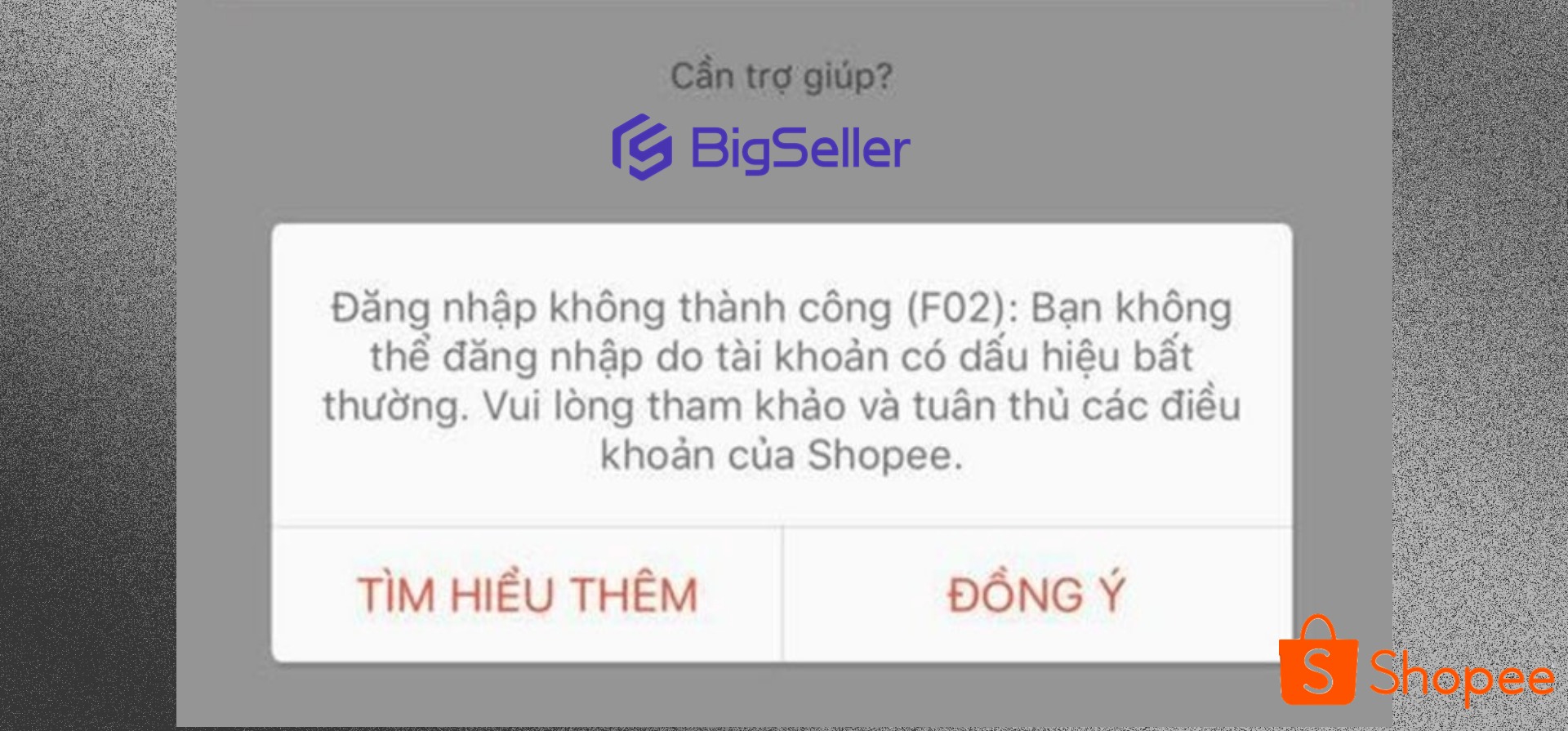 tài khoản shopee bị khóa