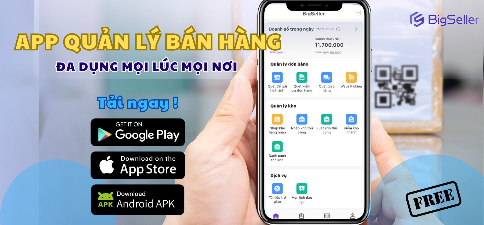 ứng dụng BigSeller app