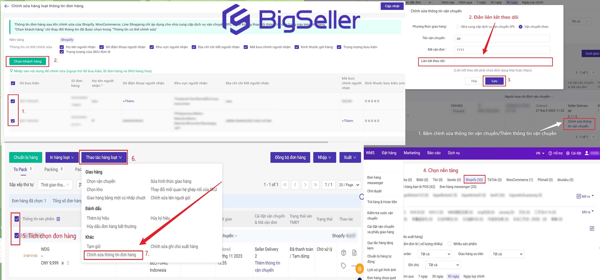 Phần mềm quản lý bán hàng Shopify 
