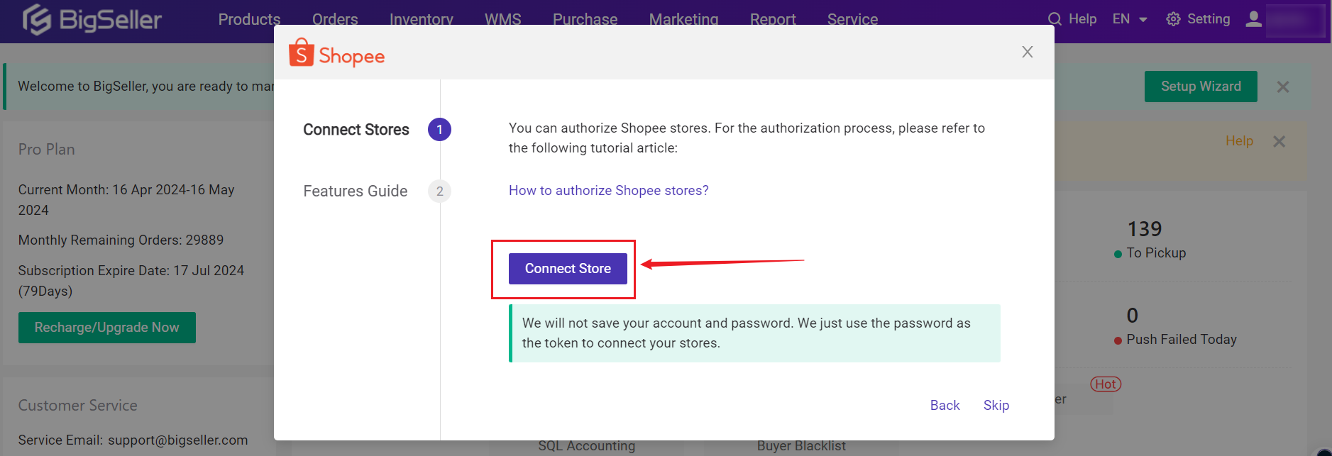 bigseller shopee malaysia order processing