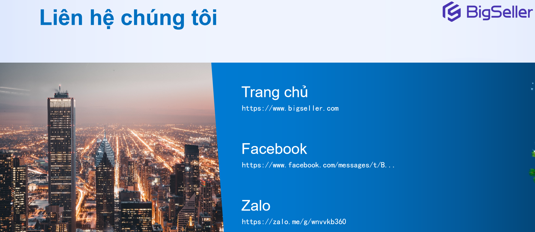 Khóa học vận hành BigSeller: Lớp học nhỏ, kiến thức to