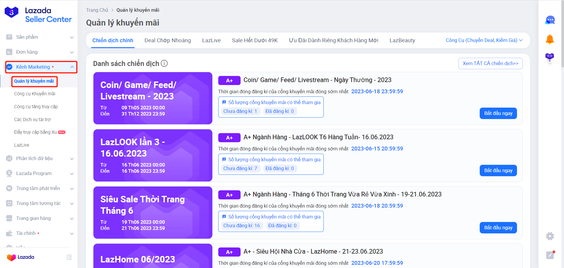 tăng doanh số lazada