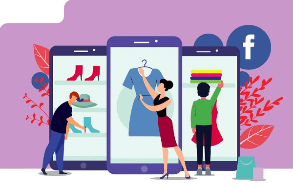 Thao tác bán hàng trên Facebook không rườm rà như trên các sàn thương mại điện tử.