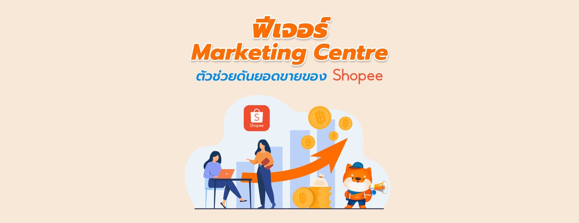 ฟีเจอร์ Marketing Centre ตัวช่วยดันยอดขายของ Shopee | Sellsuki