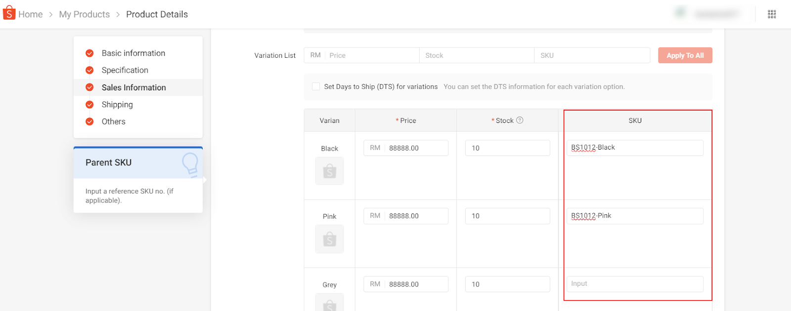 What is SKU in Shopee/Lazada/TikTok and How to Create SKUs?