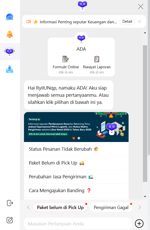 CS Lazada Seller Center