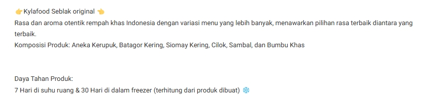 Tips Membuat Deskripsi Produk untuk Menarik Calon Pembeli