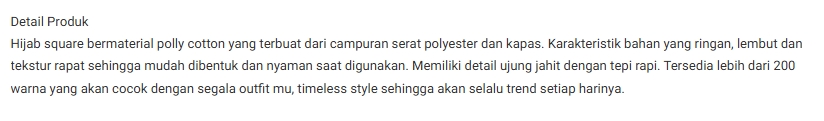 Tips Membuat Deskripsi Produk