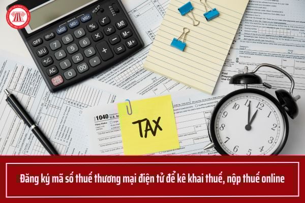 Hướng dẫn đăng ký mã số thuế thương mại điện tử để kê khai thuế, nộp
