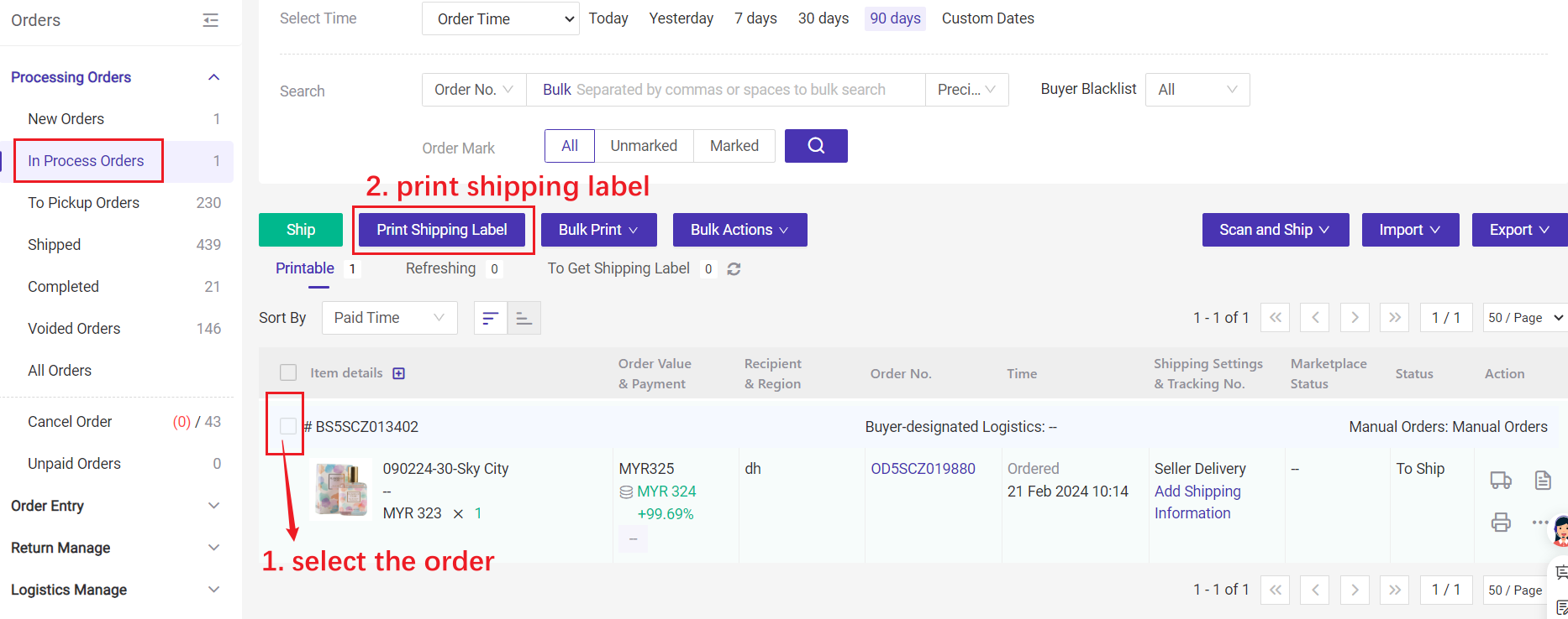 BigSeller Simplify Order Fulfillment & Logistics