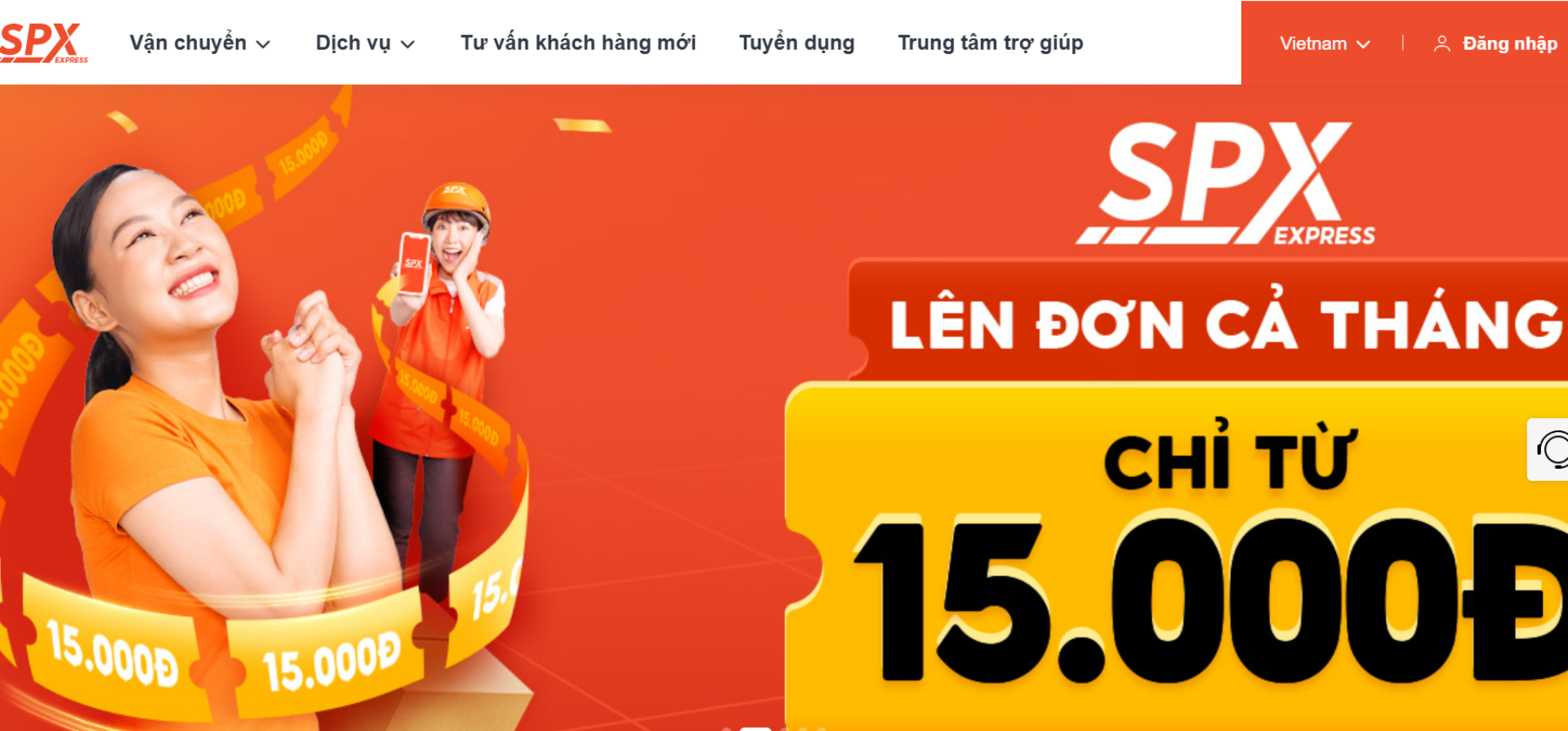 Đơn vị vận chuyển SPX Express- So sánh 5 vận chuyển