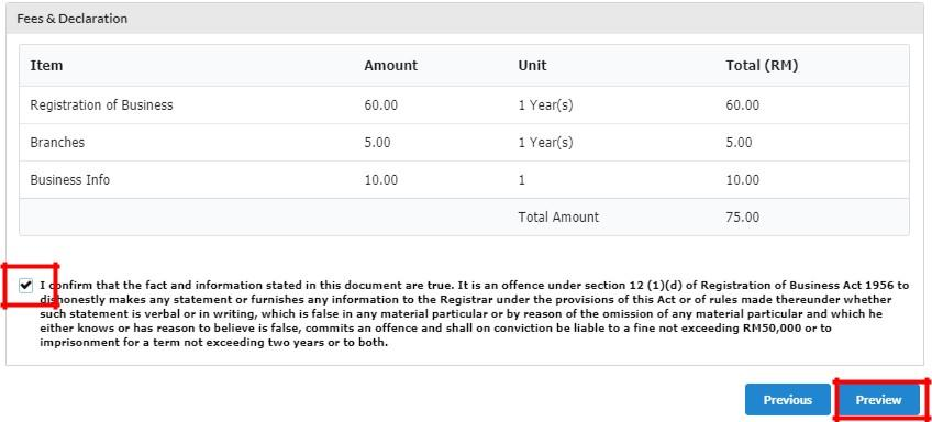 Pay the Registration Fee
