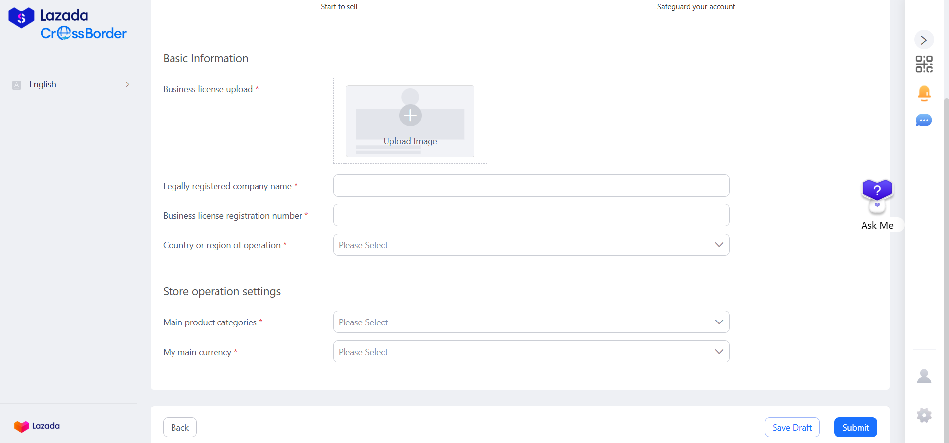 Lazada Cross-Border Seller Basic Information 2