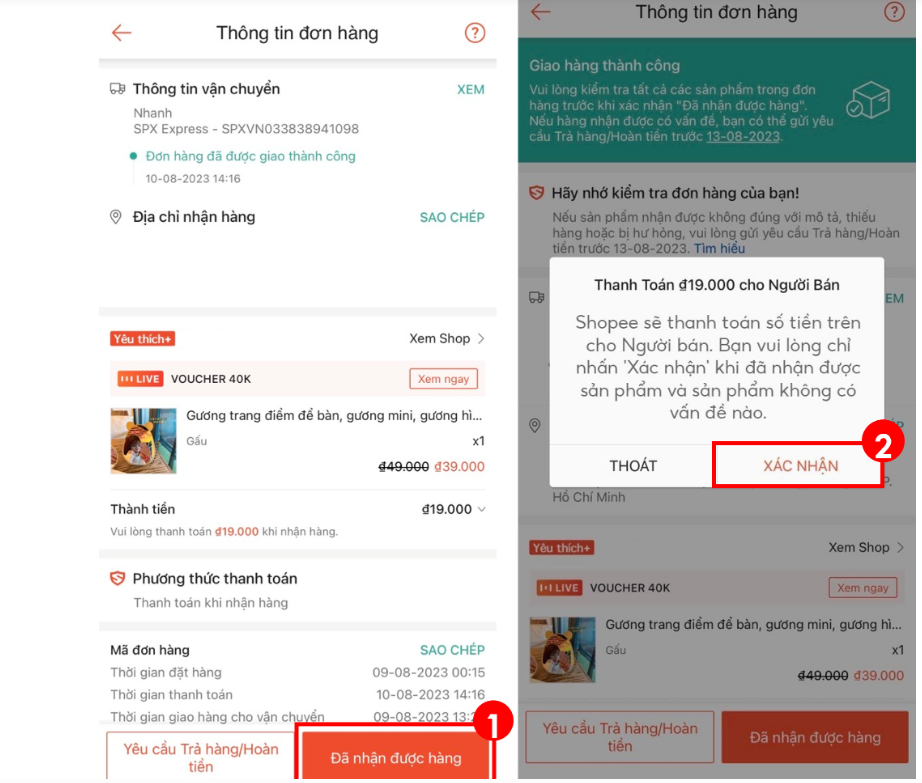Bán hàng trên Shopee rút tiền như thế nào