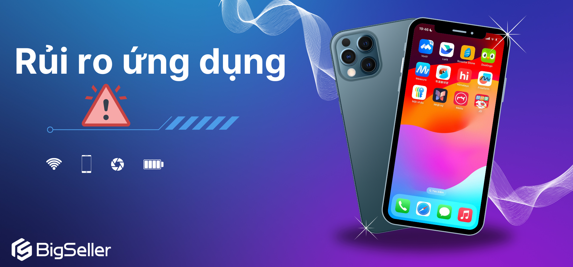 Làm thế nào để nhận biết ứng dụng bên thứ ba trên điện thoại