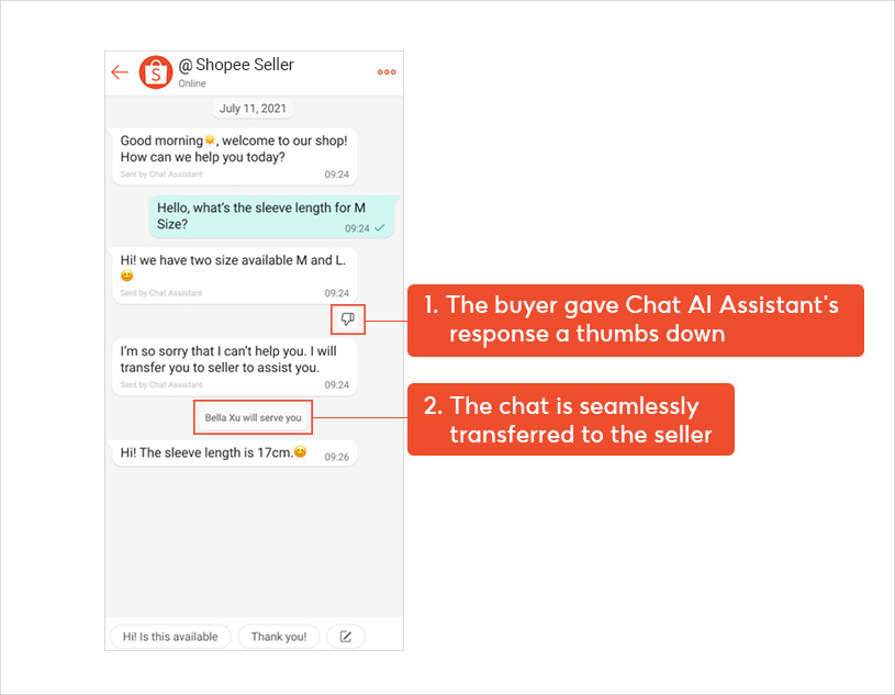 Shopee Seller Chat AI Assistant