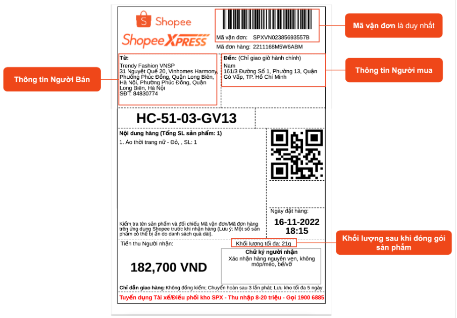 Cách thiết kế mẫu phiếu giao hàng chuẩn đẹp