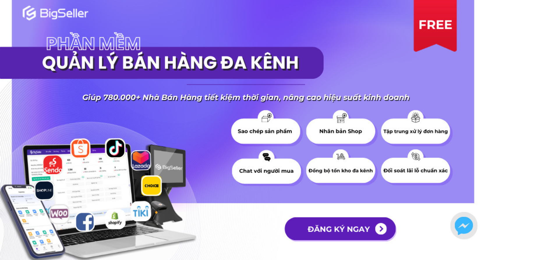 Phần mềm quản lý bán hàng BigSeller