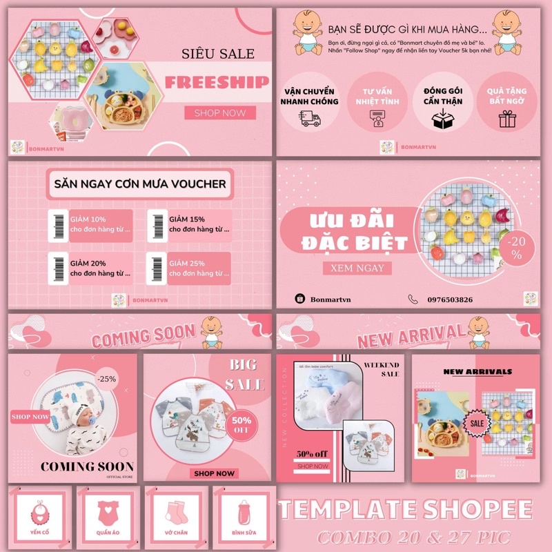 Giấy tờ ngành mẹ và bé chính hãng