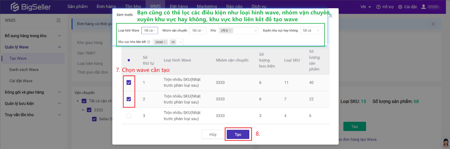 Hệ thống quản lý kho hàng online miễn phí