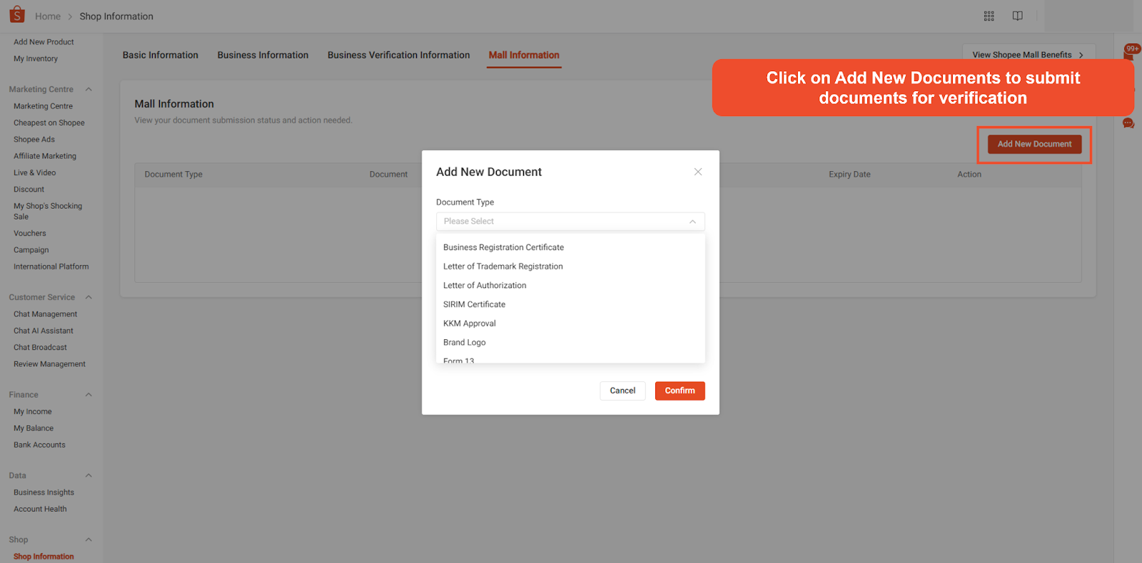 how to sell in shopee shop information3