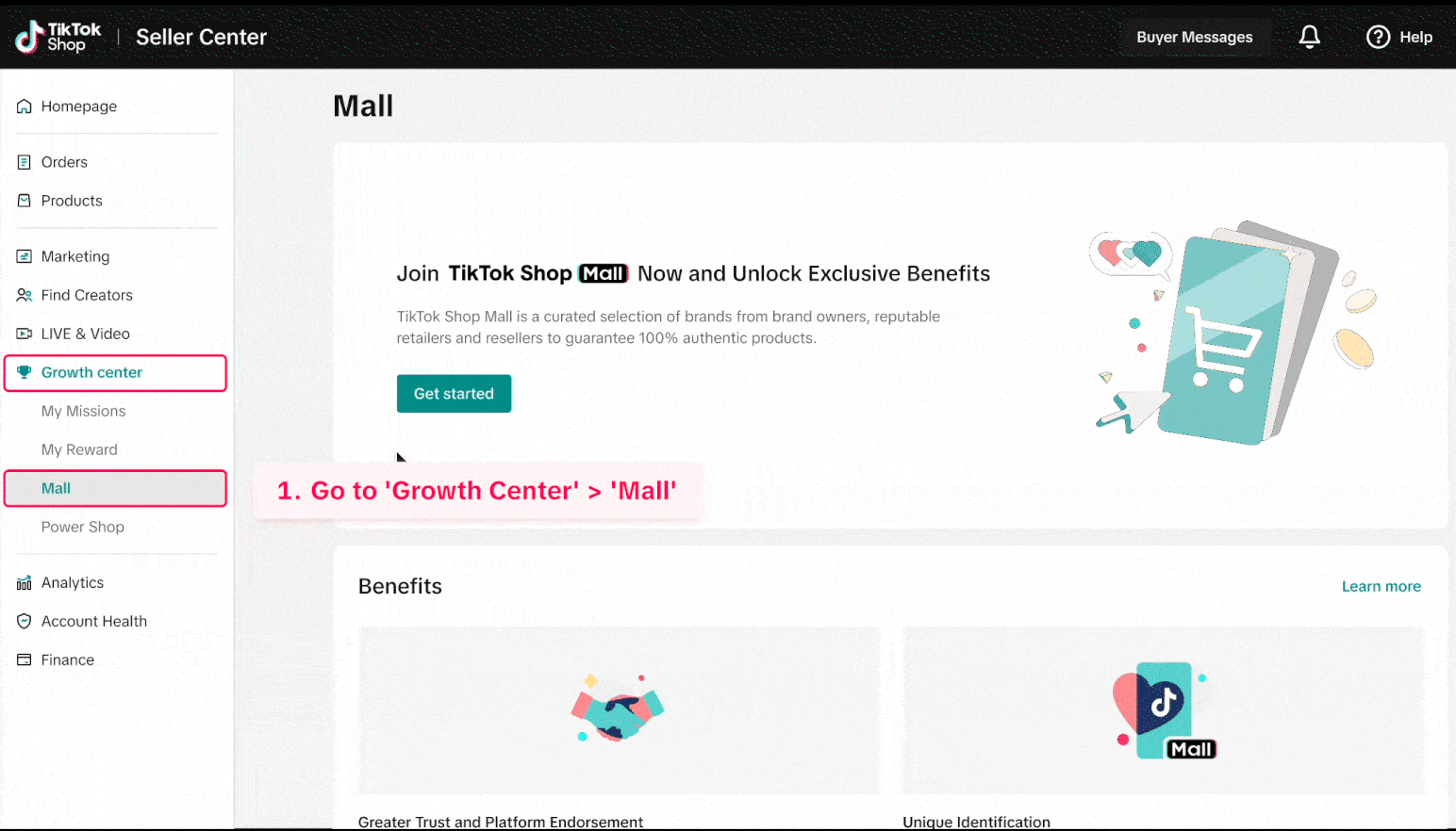 tiktok shop mall guide4