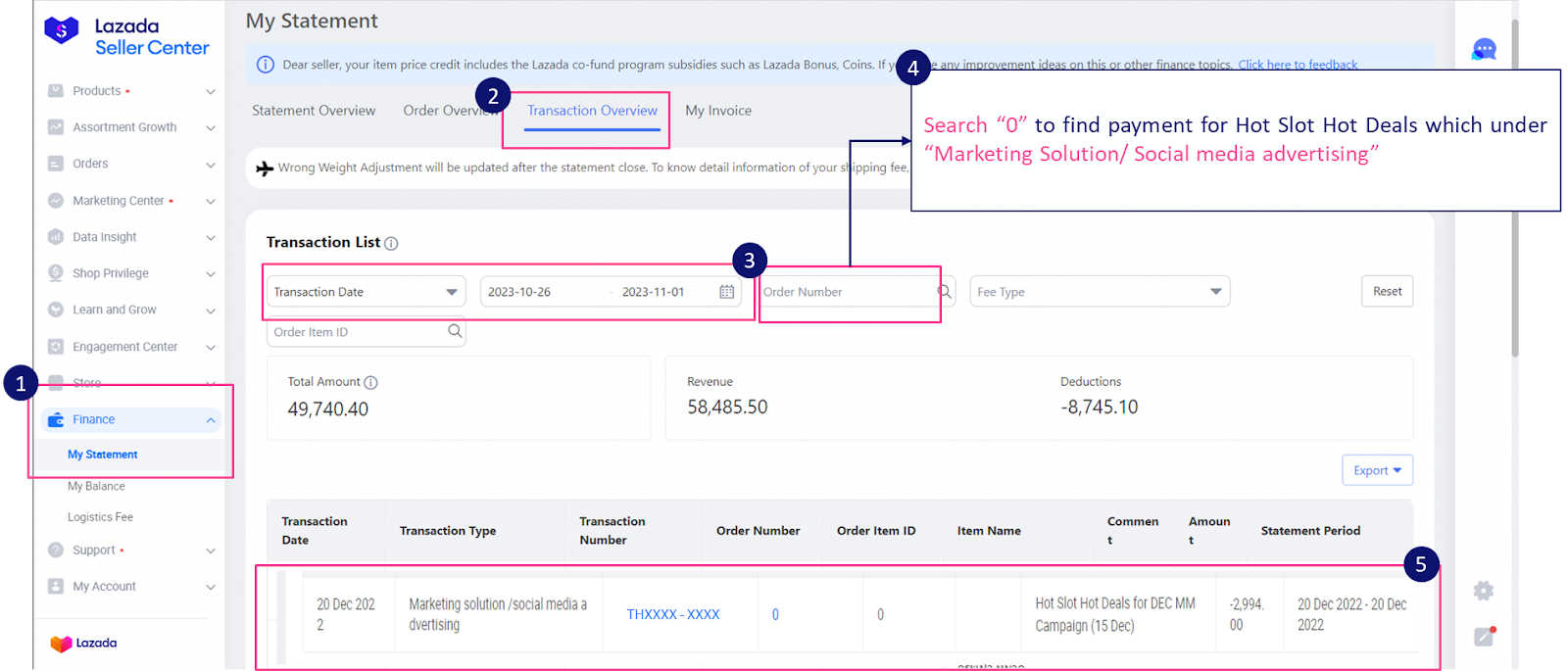 lazada seller hot slot hot deals5