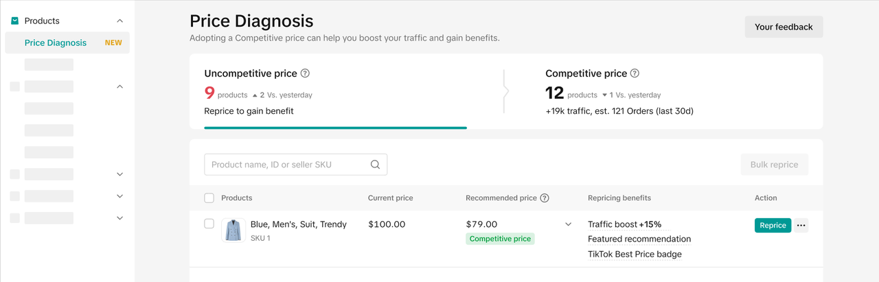 tiktok shop price diagnosis2
