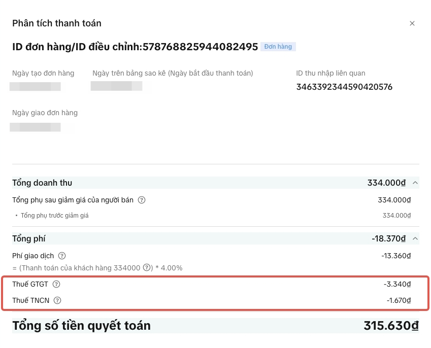 Thuế TikTok Shop 2025