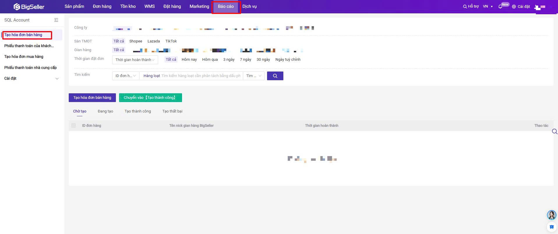 phần mềm quản lý bán hàng