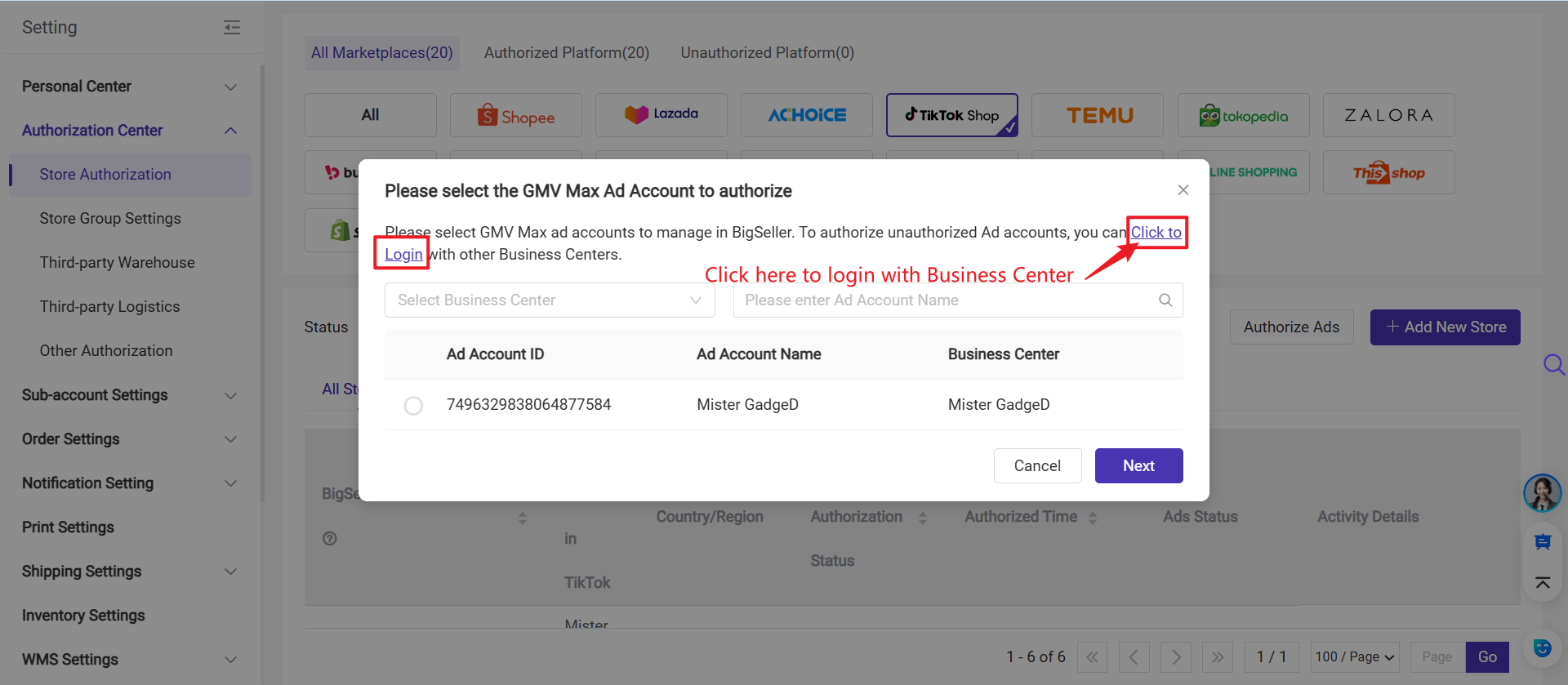 tiktok shop gmv max bigseller