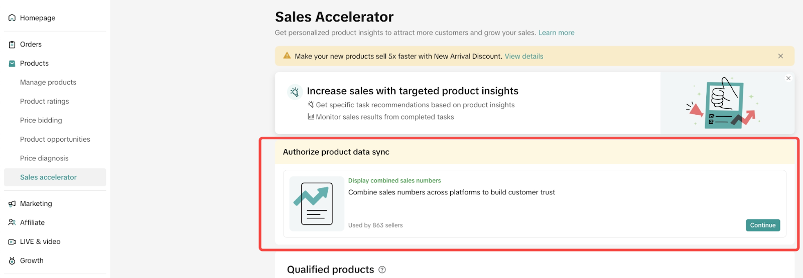 tiktok shop sales accelerator6