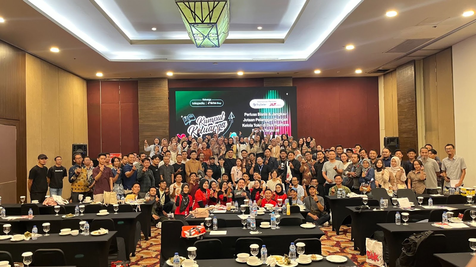 Kumpul Keluarga Tokopedia & TikTok Shop x BigSeller Indonesia Edisi Solo