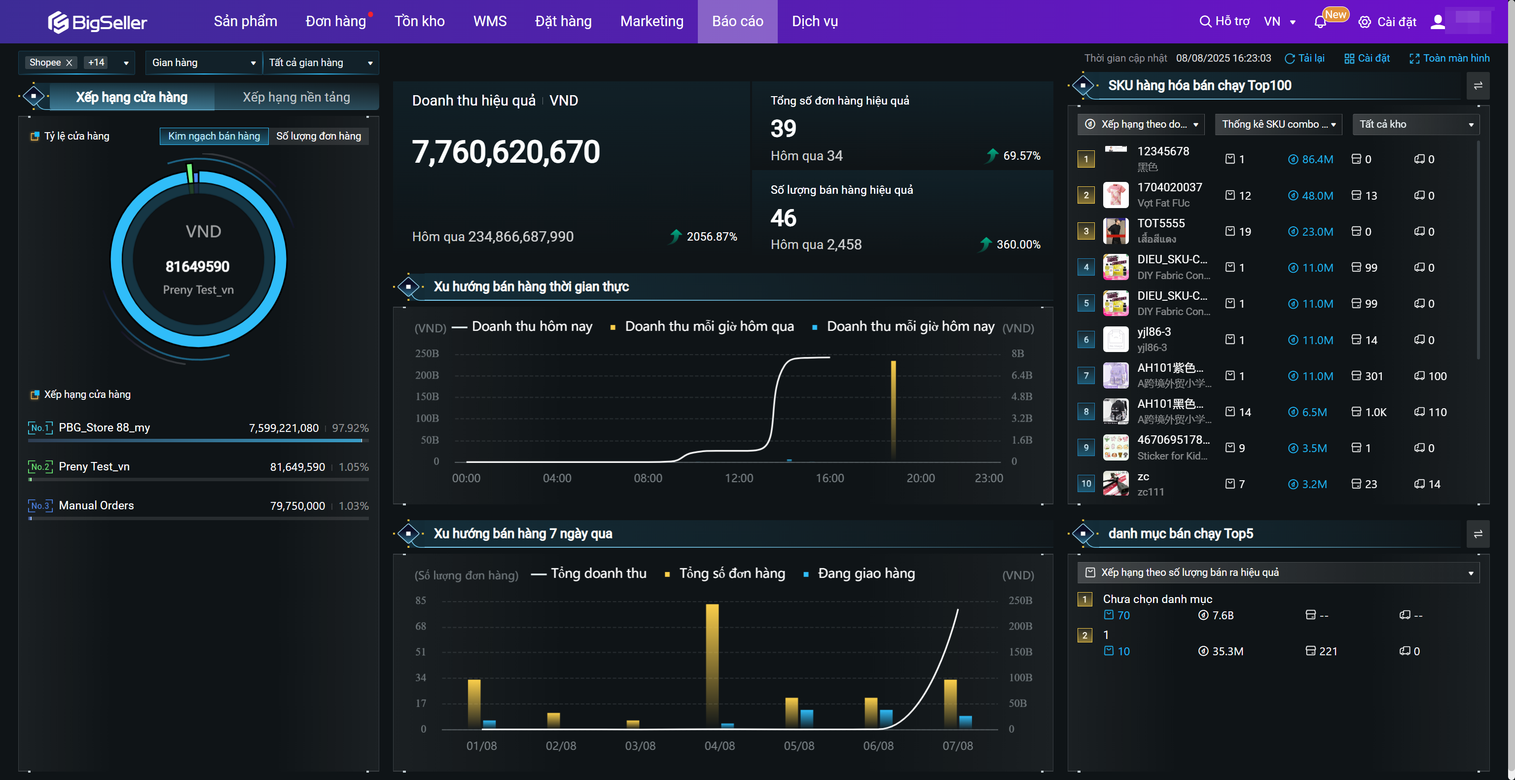 Số dư âm trên TikTok Shop là gì 