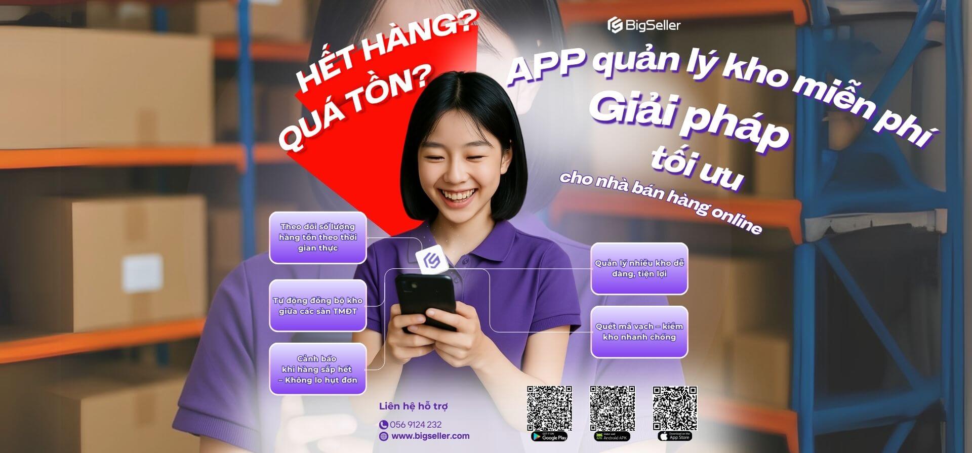 APP quản lý kho miễn phí tốt nhất