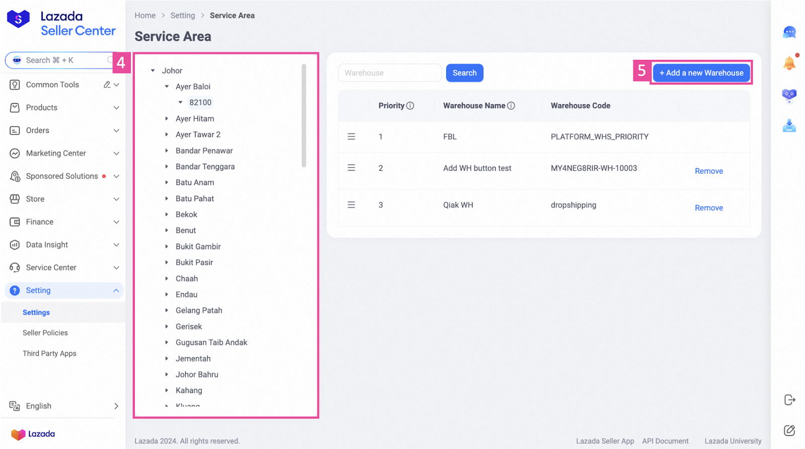 lazada multi-warehouse4