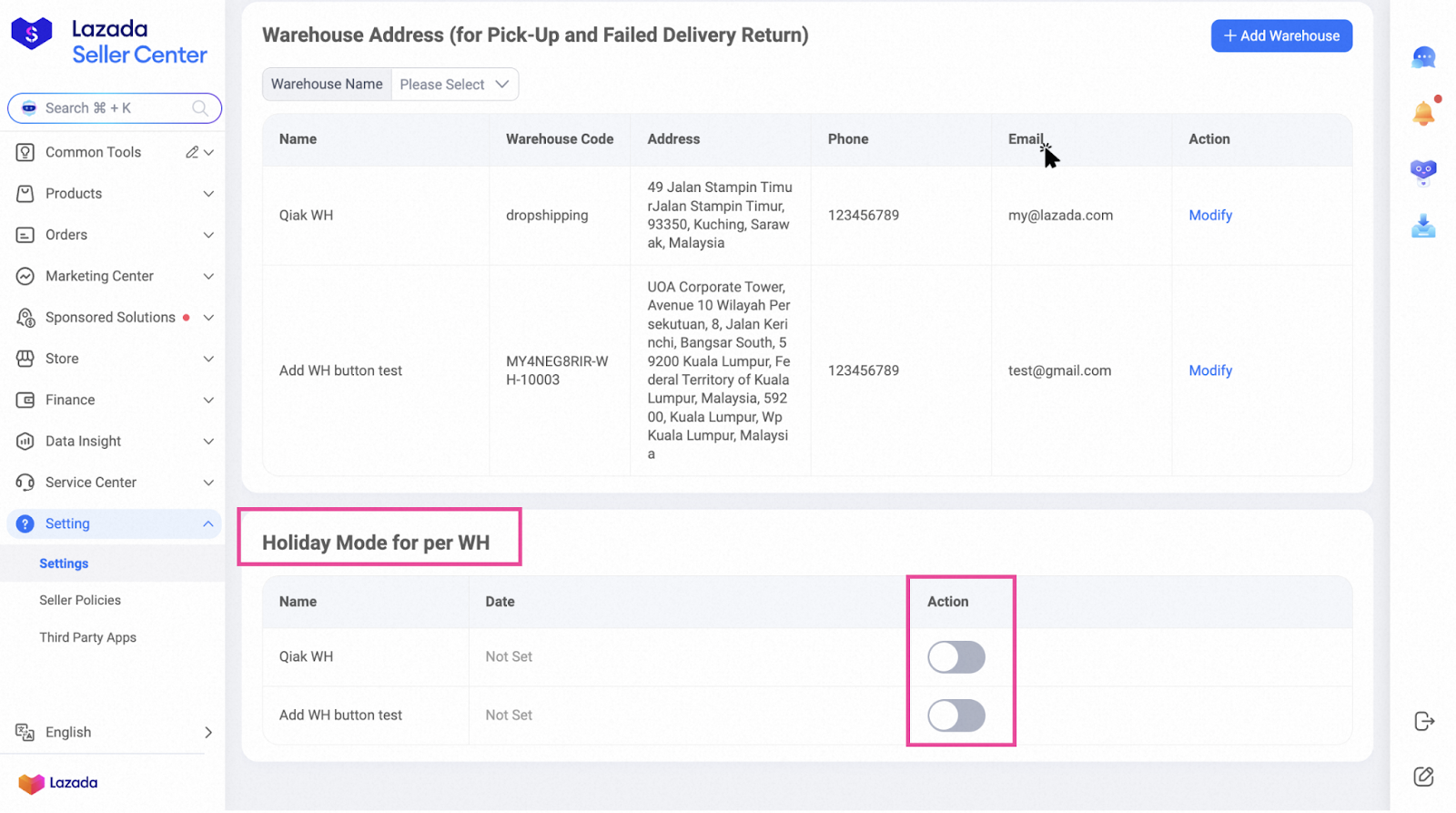 lazada multi-warehouse13