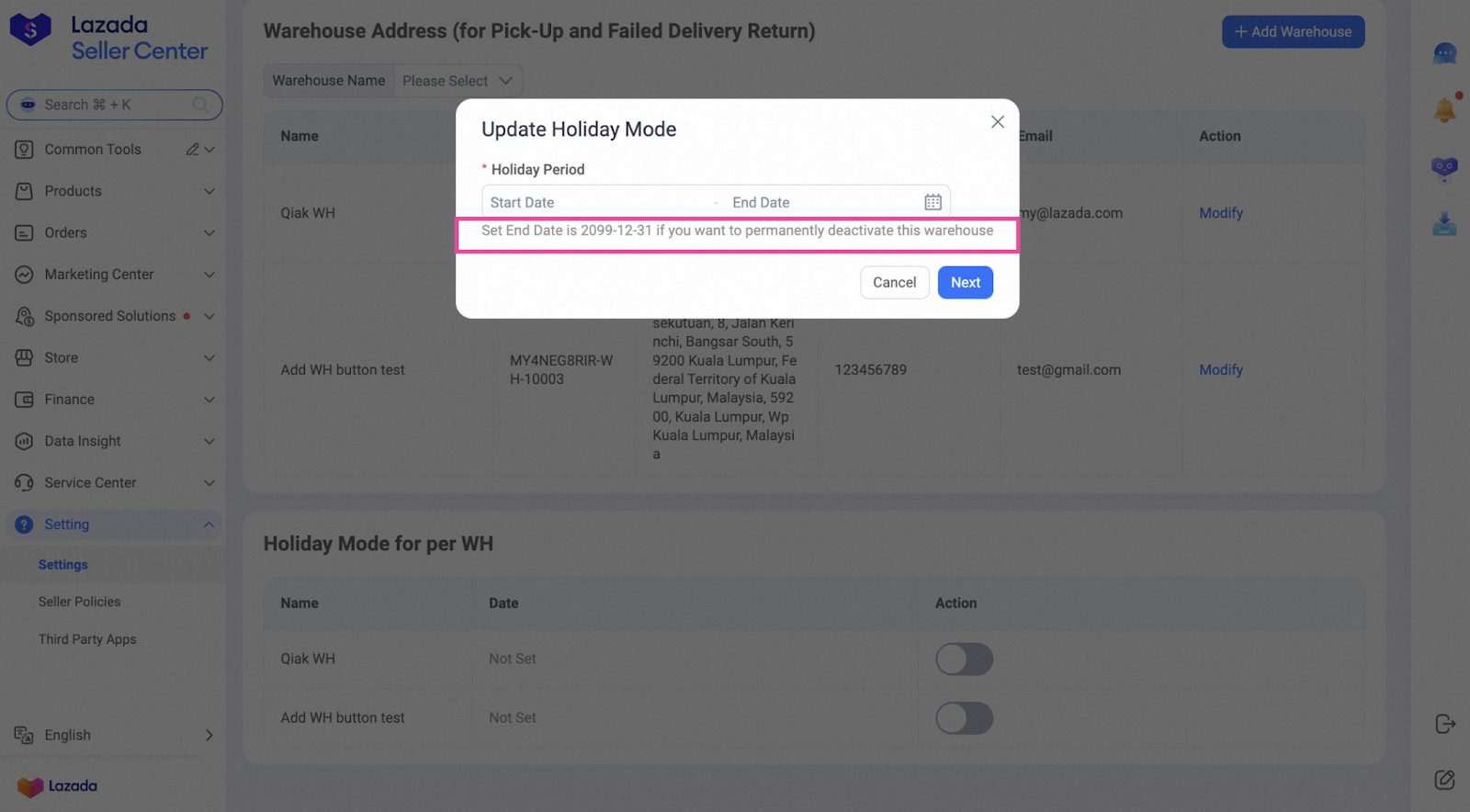 lazada multi-warehouse16