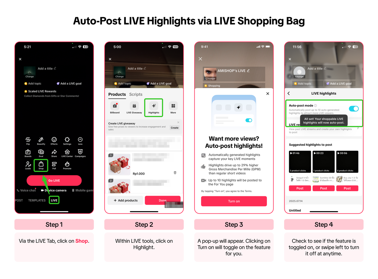 tiktok shop live highlights1