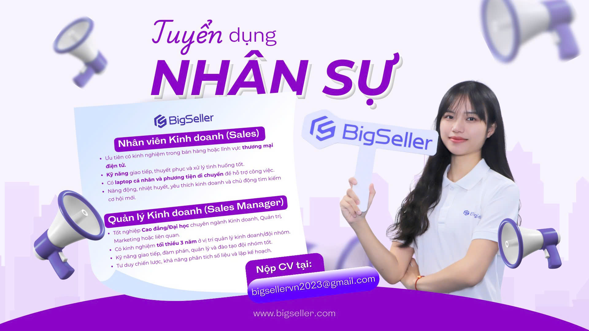 Tuyển dụng nhân viên kinh doanh