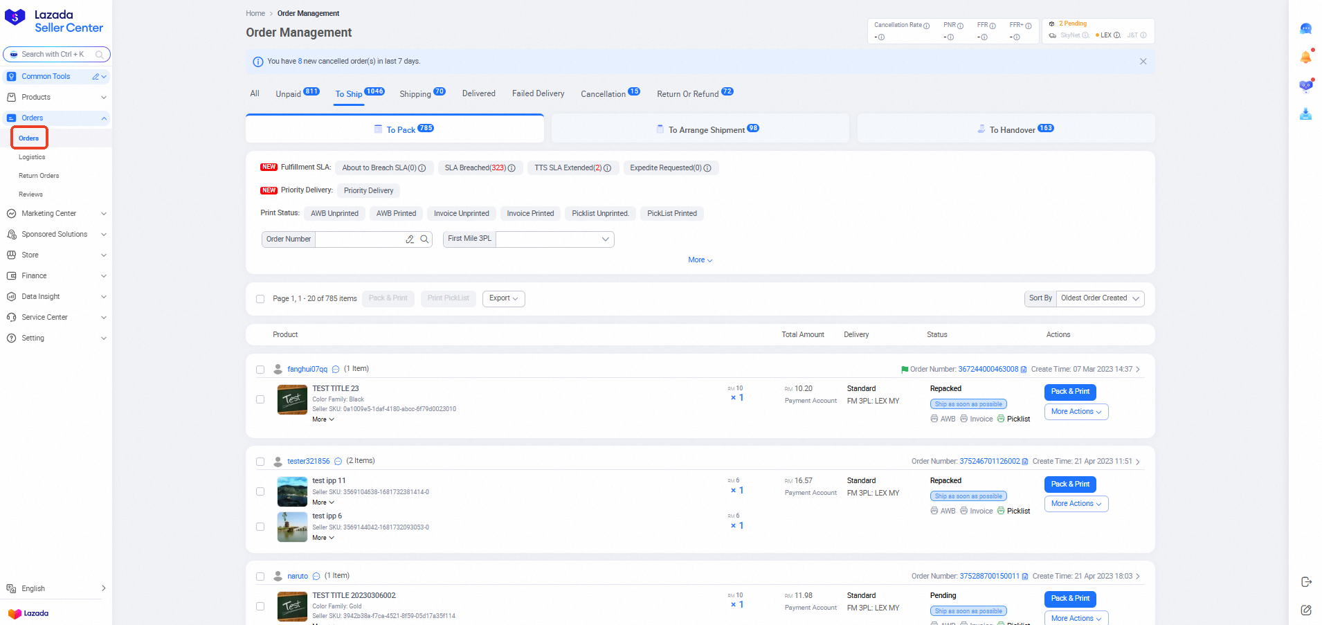 seller lazada malaysia claim rejection