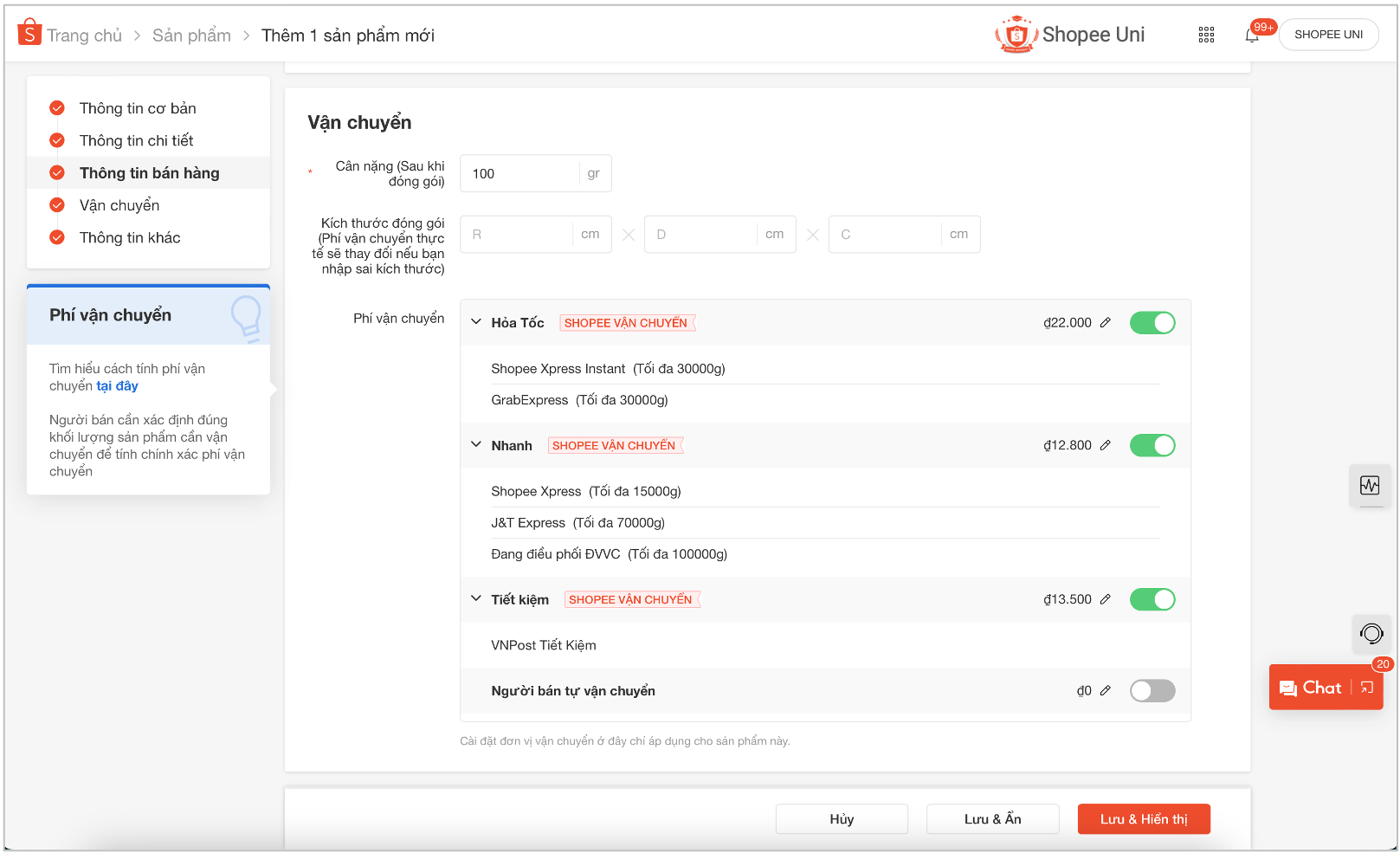 Hướng dẫn bán hàng shopee cho người mới