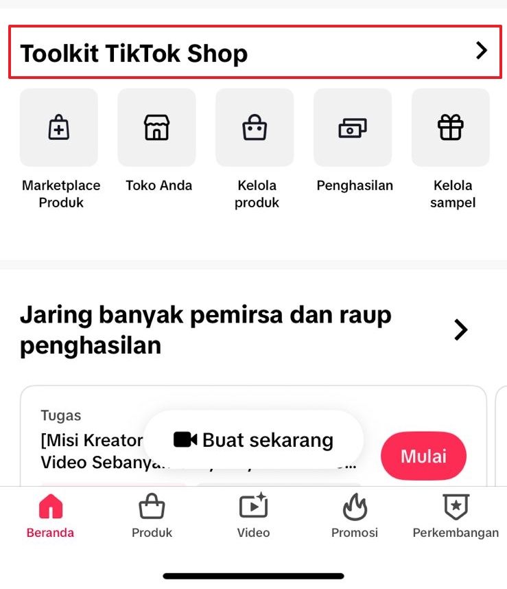 Cara Menambah Keranjang Kuning di video tiktok